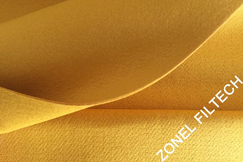 Polyimide/ P84 needle felt filter cloth/ P84 filter bags